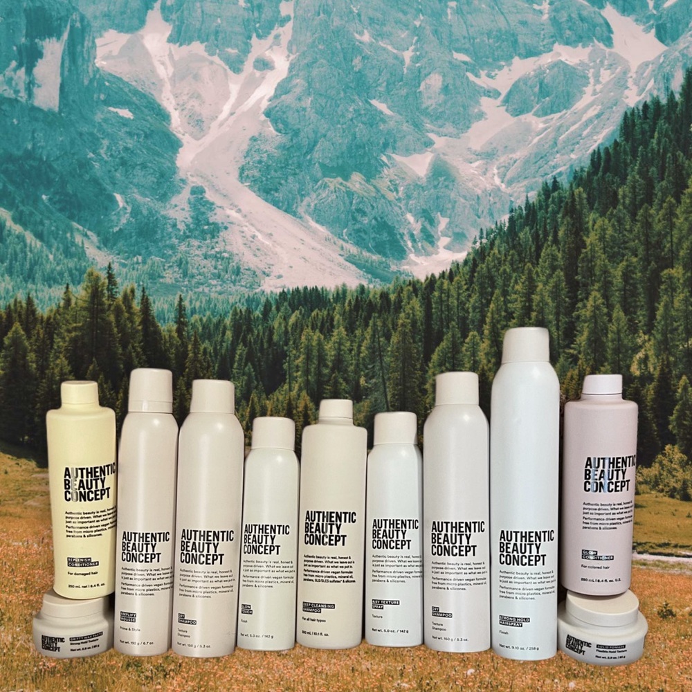 Authentic Beauty Concept Bundle- Low-Tox Salon Hair Care Product Lot- Gift Set